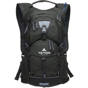 TETON Sports Oasis 18 Hydration Backpack Black Hiking Running Travel